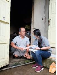 VNAH: Follow ups supports for a USAID project beneficiary in Bien Hoa city