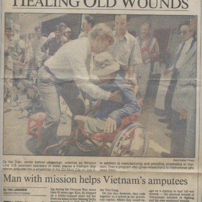 Houston Chronicle: September 1994 Edition: Healing Old Wounds