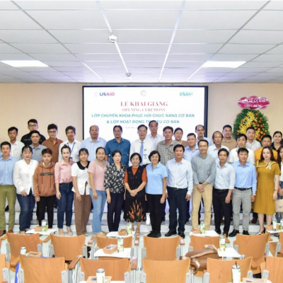 USAID and VNAH develop new rehabilitation practitioners in the Mekong Delta