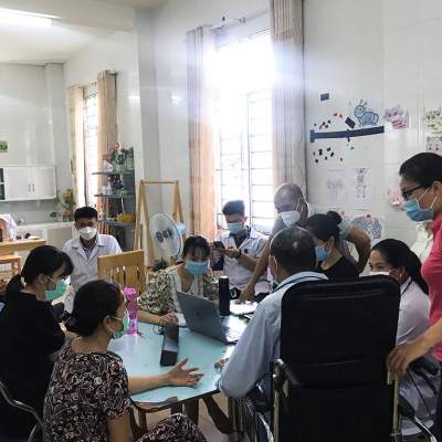 Despite strict COVID restrictions, VNAH continues to deliver much needed assistance to those with disabilities