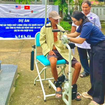 Improving the Quality of Life of Persons with Disabilities in Provinces Heavily Sprayed with Agent Orange